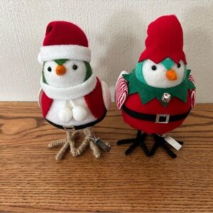 TARGET Spritz Featherly Friends 2019 Cheeryble and Holly Festive Bird Decor Set